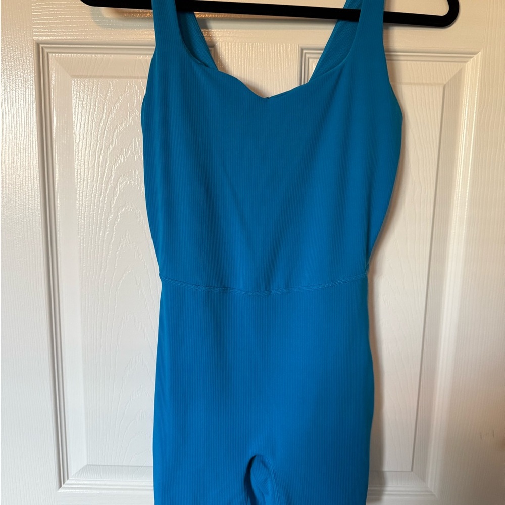 Blue Athletic Romper